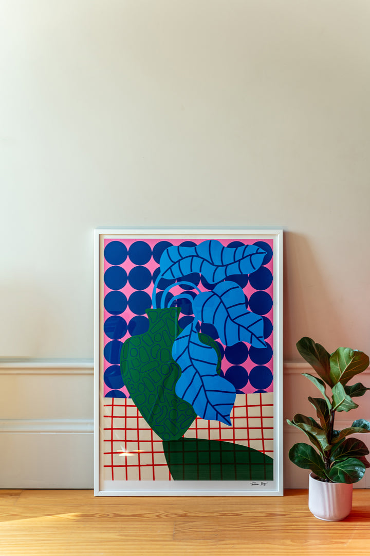Retro Pot Print