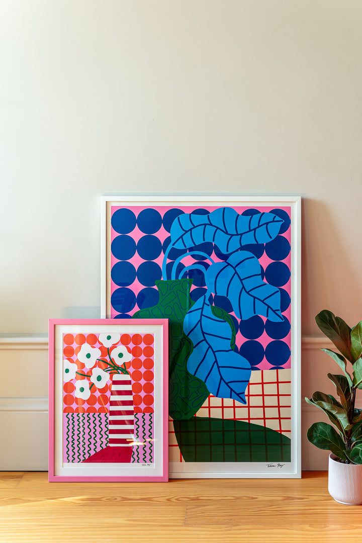 Retro Pot Print