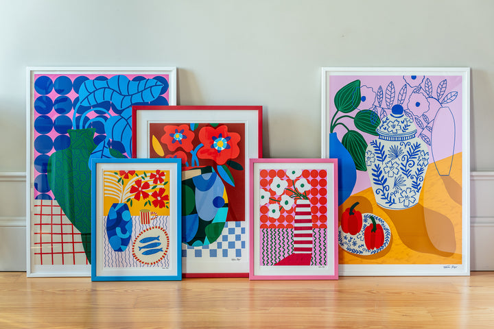 Retro Pot Print