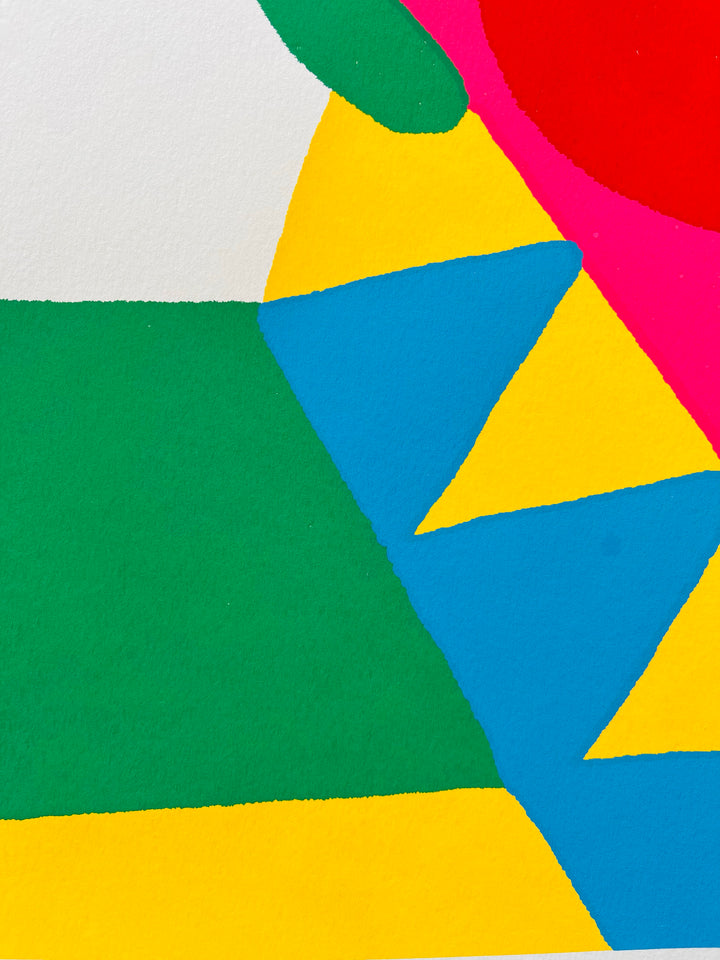 Mexico I Handpaint Screenprint
