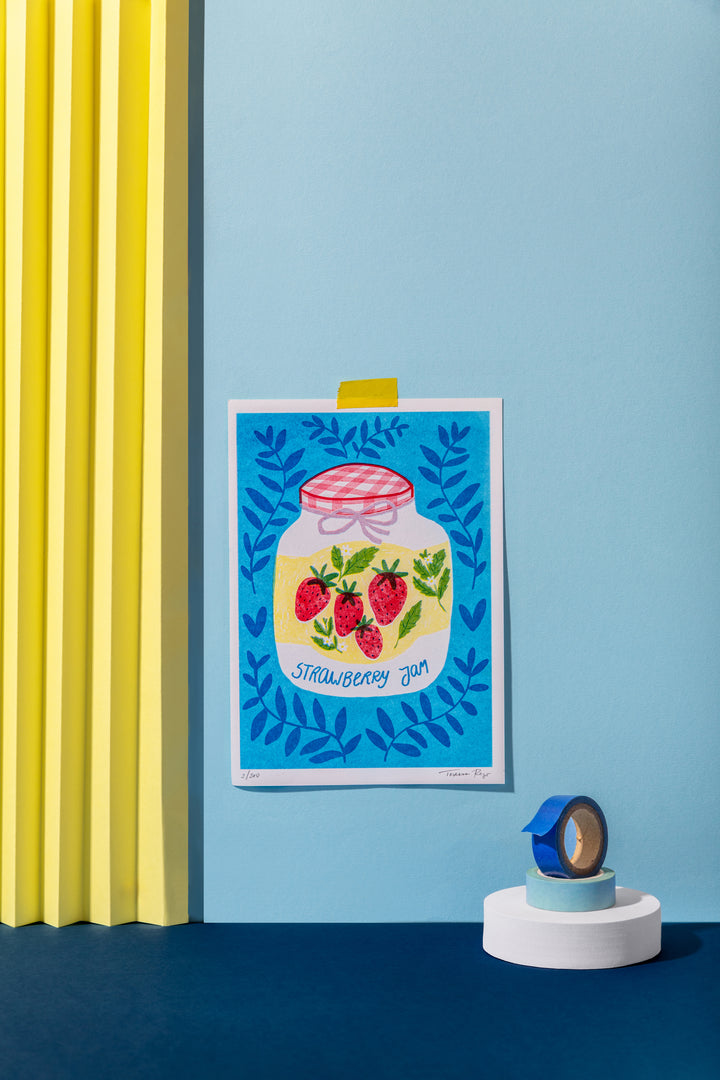 Strawberry Jam Risoprint