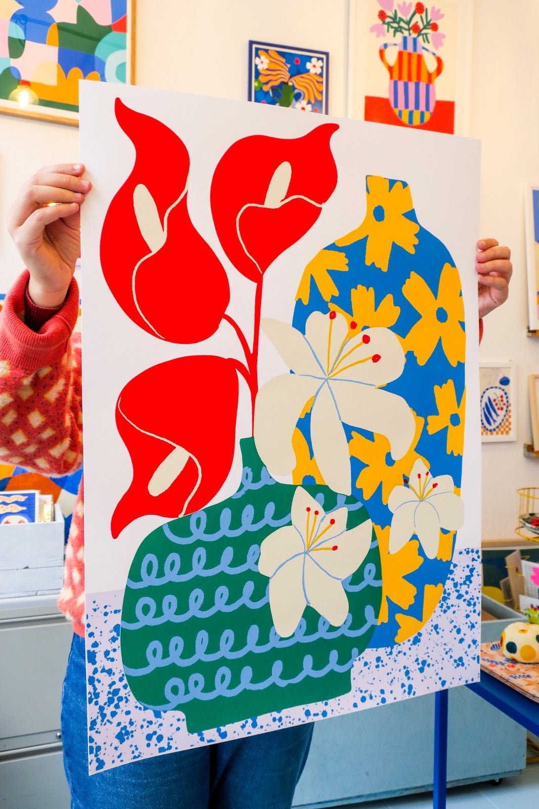 JARROS Handpaint Screenprint