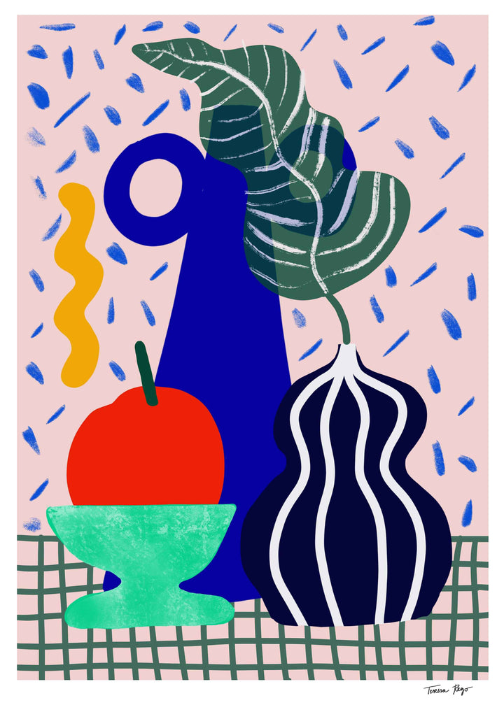 Apple in a Blowl Print