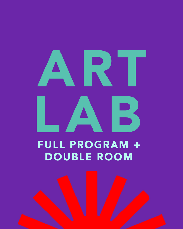 Art Lab Full Program + Double Room