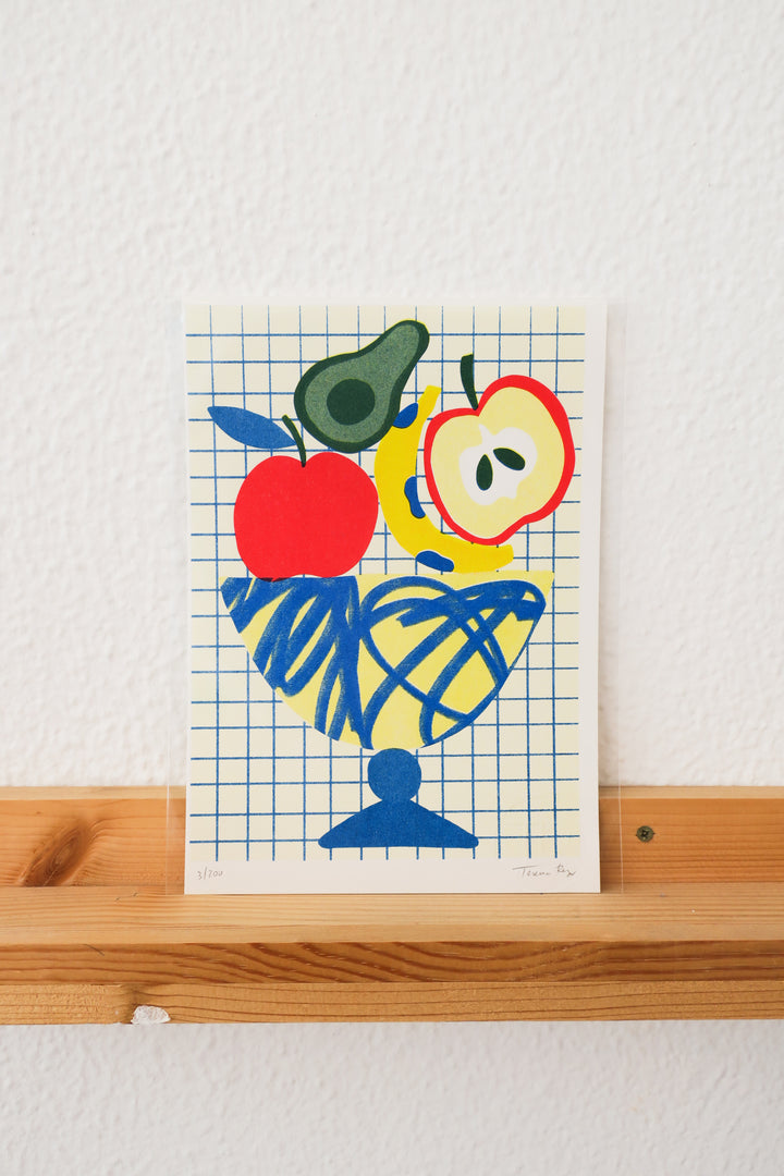 Fruit Bowl Risoprint