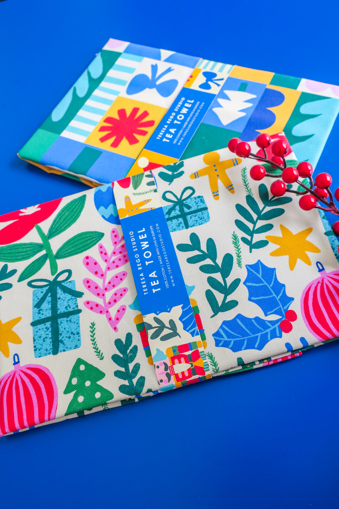 Christmas Nutcracker Tea Towel