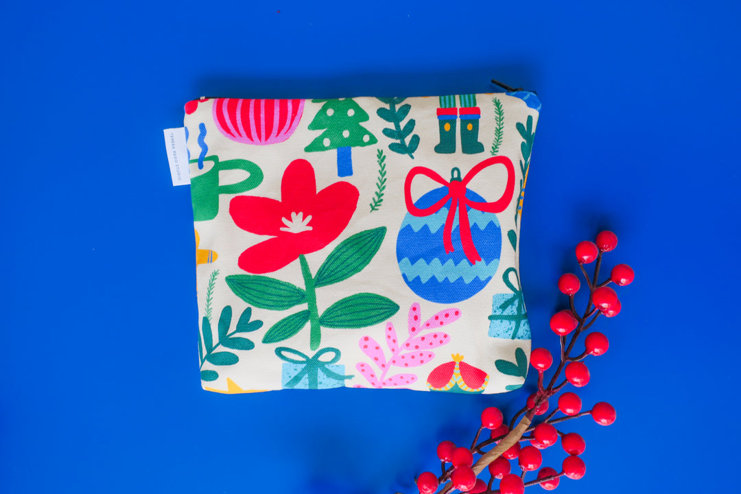 Christmas Nutcracker Pouch Bag