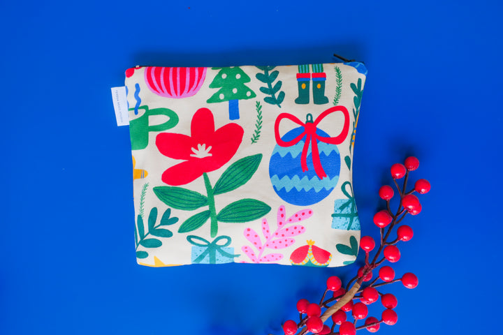 Christmas Nutcracker Pouch Bag