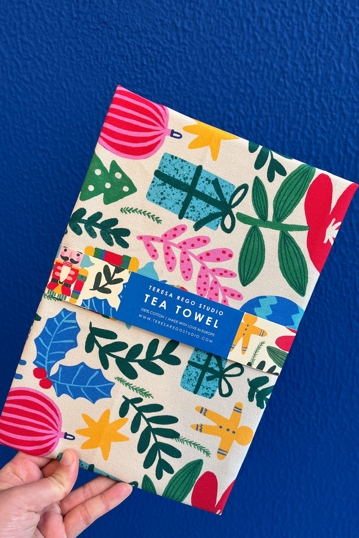 Christmas Nutcracker Tea Towel