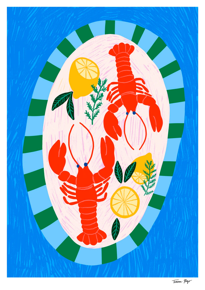 Lobster Feast Print