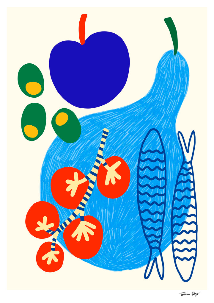 Salad and Salt Print
