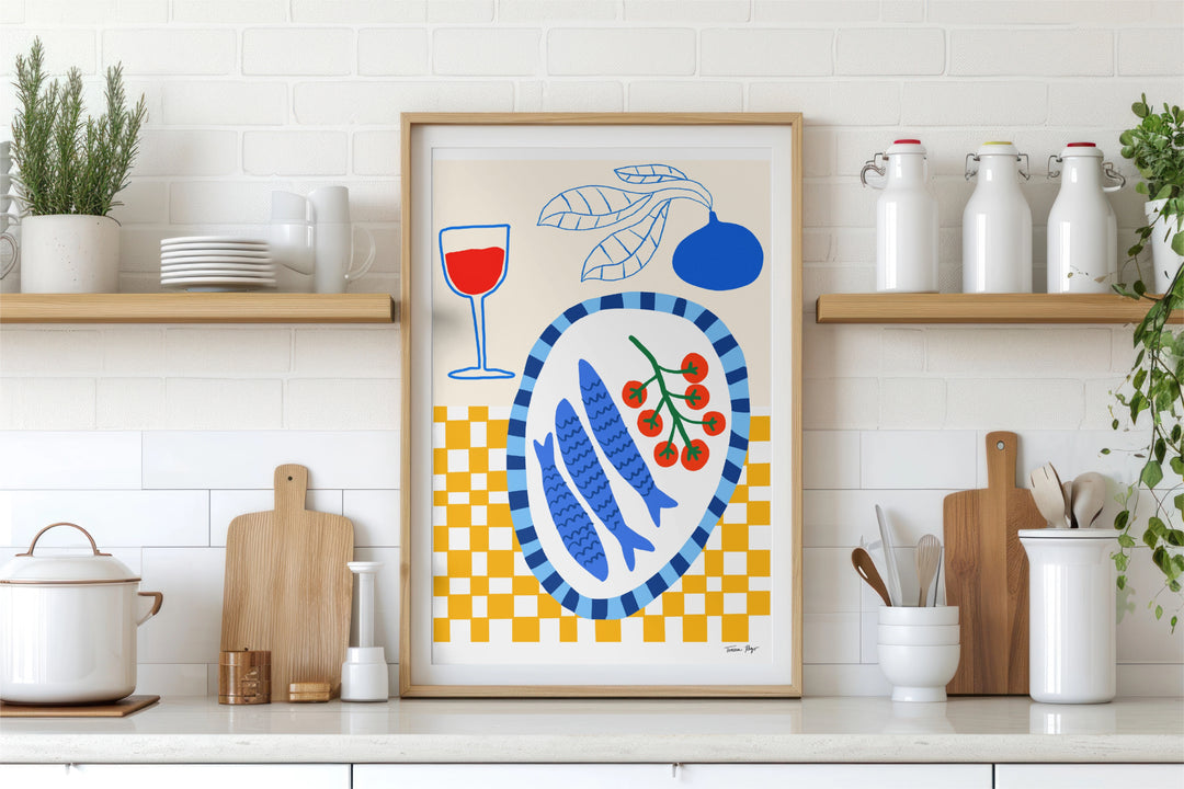 Sardines Dinner Print